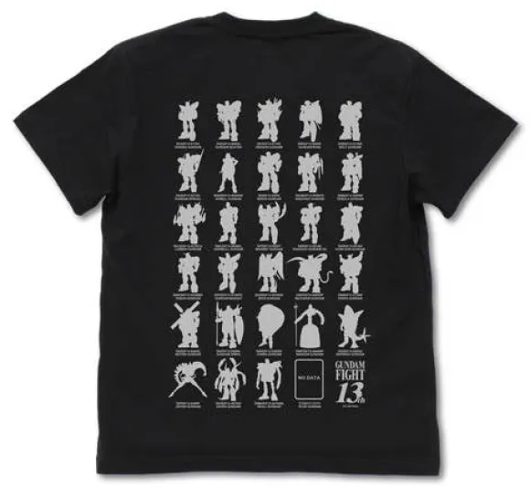 Mobile Fighter G Gundam: 13th Gundam Fight Commemorative T-shirt: Black - XL