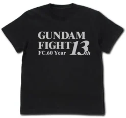 Mobile Fighter G Gundam: 13th Gundam Fight Commemorative T-shirt: Black - M