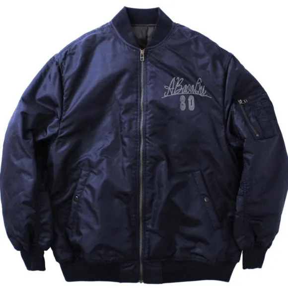 Mobile Suit Gundam: A Baoa Qu MA-1 Jacket Navy M