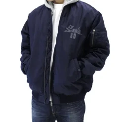 Mobile Suit Gundam: A Baoa Qu MA-1 Jacket Navy M