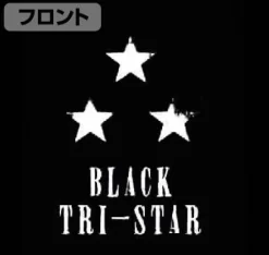 Mobile Suit Gundam: Black Tri-Star T-Shirt / Black-L