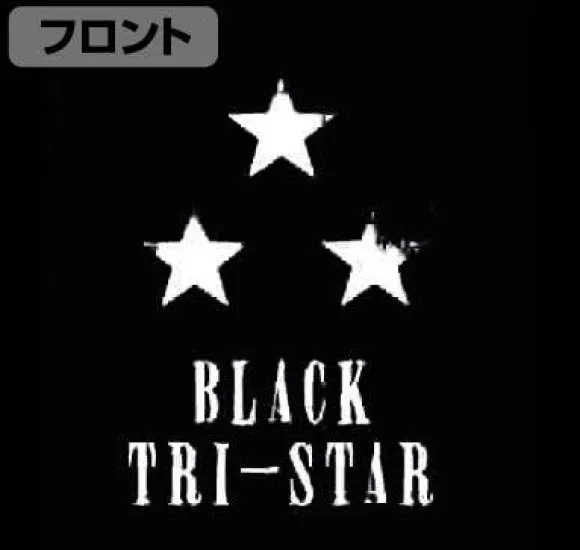 Mobile Suit Gundam: Black Tri-Star T-Shirt / Black-L