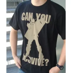 Mobile Suit Gundam: Can You Survive? T-Shirt / Black-Xl