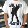 Mobile Suit Gundam: Can You Survive? T-Shirt / White-M