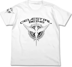 Mobile Suit Gundam 00 Celestial Being T-shirt White M