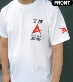 Mobile Suit Gundam: Char's Counterattack: Nu (New) Gundam T-Shirt / White-L