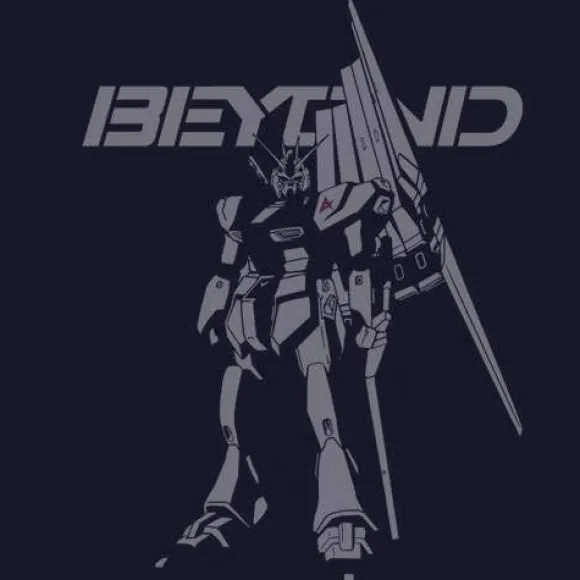 Mobile Suit Gundam: Char's Counterattack: New Gundam Beyond T-shirt: Navy - S