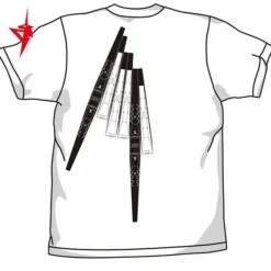 Mobile Suit Gundam: Char's Counterattack: Nu (New) Gundam T-Shirt / White-L