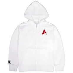 Mobile Suit Gundam: Char's Counterattack: RX-93 NU Gundam Zip Hoodie / White-XXL