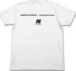 Mobile Suit Gundam: Char's Counterattack: Psycho Frame T-Shirt: White-XL