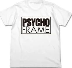 Mobile Suit Gundam: Char's Counterattack: Psycho Frame T-Shirt: White-M