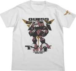 Mobile Suit Gundam Char's Counterattack MSN-03 Jagd Doga T-Shirt Quess Ver. White-L