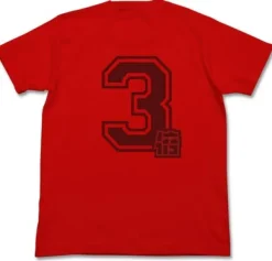 Mobile Suit Gundam: Char's 3 Times Dry T-Shirt: Red-L
