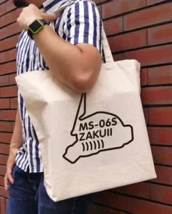 Mobile Suit Gundam: Char's Zaku Silhouette Large Tote / Natural
