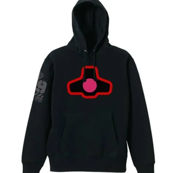 Mobile Suit Gundam Dom Mono-Eye Luminous Parka Black M