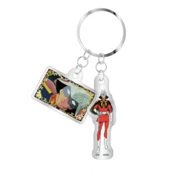 Mobile Suit Gundam Double Acrylic Keychain GS14 Char Aznable