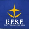 Mobile Suit Gundam: Earth Federation Military Flag