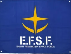 Mobile Suit Gundam: Earth Federation Military Flag