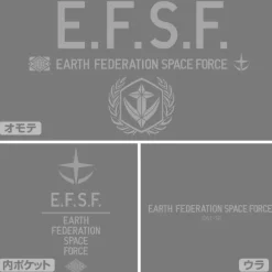 Mobile Suit Gundam: Earth Federation Space Force Synthetic Leather Card Case