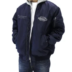 Mobile Suit Gundam: Earth Federation Space Force MA-1 Jacket Navy M