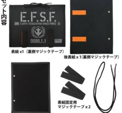 Mobile Suit Gundam: Earth Federation Forces End Of War Commemorative Detachable Patch Book