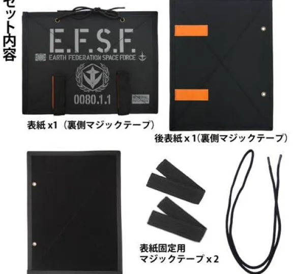 Mobile Suit Gundam: Earth Federation Forces End Of War Commemorative Detachable Patch Book