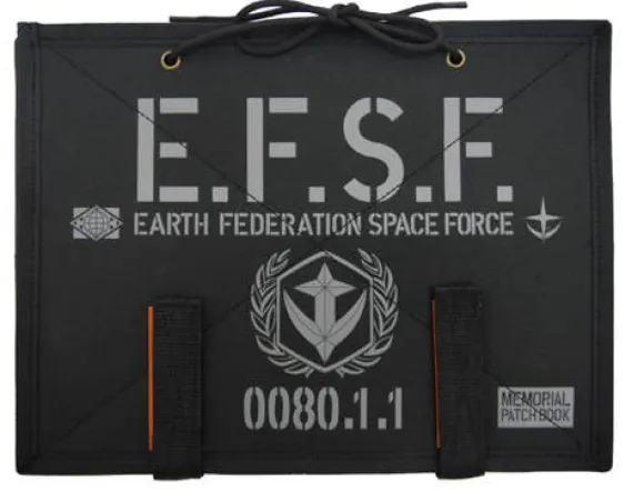 Mobile Suit Gundam: Earth Federation Forces End Of War Commemorative Detachable Patch Book