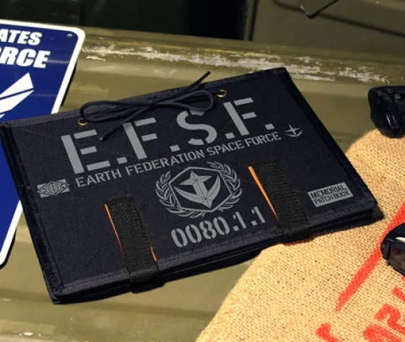 Mobile Suit Gundam: Earth Federation Forces End Of War Commemorative Detachable Patch Book