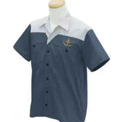 Mobile Suit Gundam: E.F.F. Design Work Shirt Amuro Ver.: L