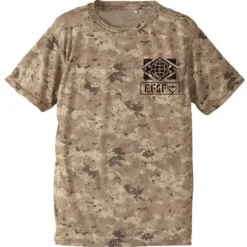 Mobile Suit Gundam: E.F.S.F. Camouflage Dry T-Shirt: Desert-L