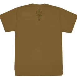 Mobile Suit Gundam: E.F.S.F. Dry T-shirt BROWN S