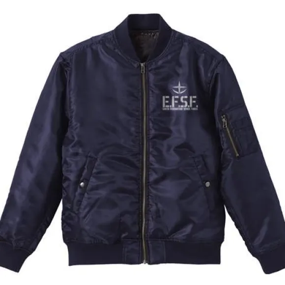 Mobile Suit Gundam: E.F.S.F. MA-1 Jacket: Navy - M