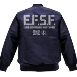 Mobile Suit Gundam: E.F.S.F. MA-1 Jacket: Navy - XL