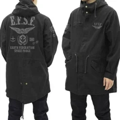 Mobile Suit Gundam: E.F.S.F. M-51 Jacket: Black - M