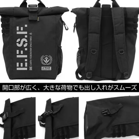 Mobile Suit Gundam: E.F.S.F. Roll Top Backpack