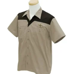 Mobile Suit Gundam: E.F.S.F. Soldier Design Work Shirt / L