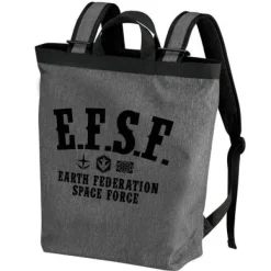 Mobile Suit Gundam: E.F.S.F. 2Way Backpack: Heather Charcoal