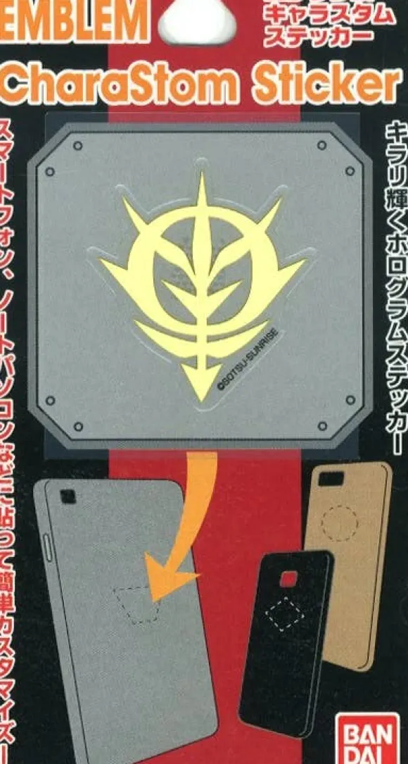 Mobile Suit Gundam: Emblem Charastam Sticker Principality of Zeon