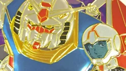 Mobile Suit Gundam: Engraving Metal Art Special Sticker 1 Amuro & Gundam