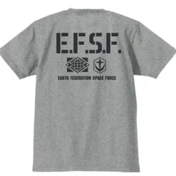 Mobile Suit Gundam: Federal Army Heavyweight T-Shirt / Mix Gray-L