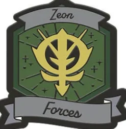 Mobile Suit Gundam GQuuuuuuX Pins / Zeon Forces