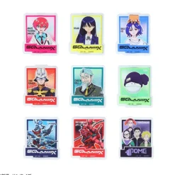 Mobile Suit Gundam GquuuuuuX: Acrylic Keychain Collection: 1Box (9pcs)