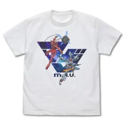 Mobile Suit Gundam GQuuuuuuX: MAV Full Color T-Shirt / White-S