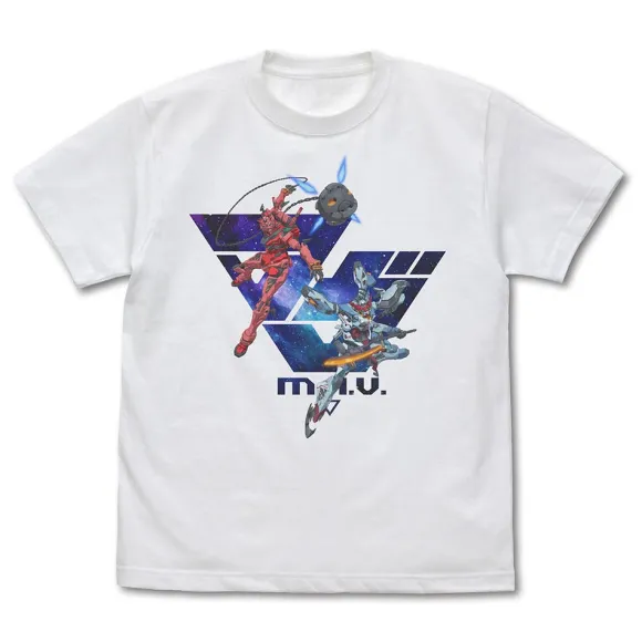 Mobile Suit Gundam GQuuuuuuX: MAV Full Color T-Shirt / White-S