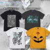Mobile Suit Gundam Hathaway's Flash: Pumpkin Mask Face T-Shirt / Gold-Xl