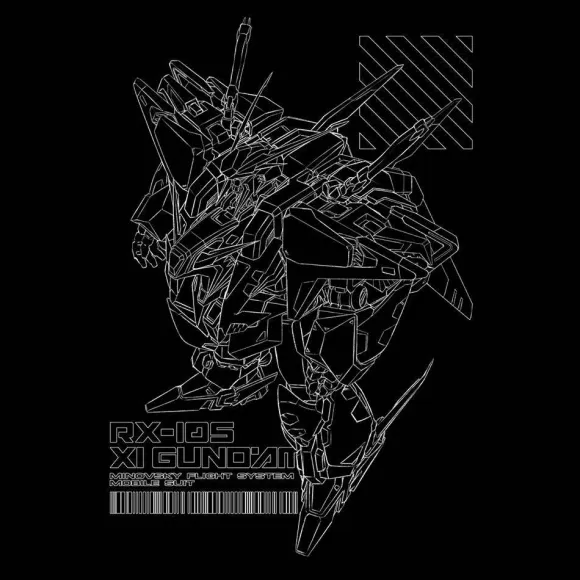Mobile Suit Gundam: Hathaway's Flash: Xi Gundam 2way Backpack HEATHER CHARCOAL