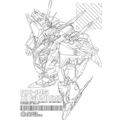 Mobile Suit Gundam: Hathaway's Flash: Xi Gundam T-shirt White L