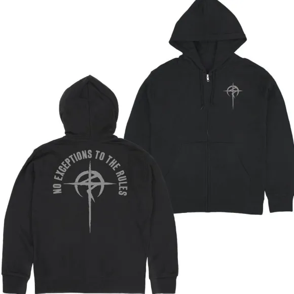 Mobile Suit Gundam: Hathaway's Flash: Mufty Zip Hoodie / Black-XL