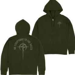 Mobile Suit Gundam: Hathaway's Flash: Mufty Zip Hoodie / Moss-XL