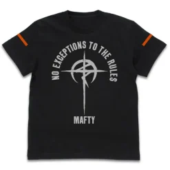 Mobile Suit Gundam: Hathaway's Flash: Mafty Slogan T-shirt Black M